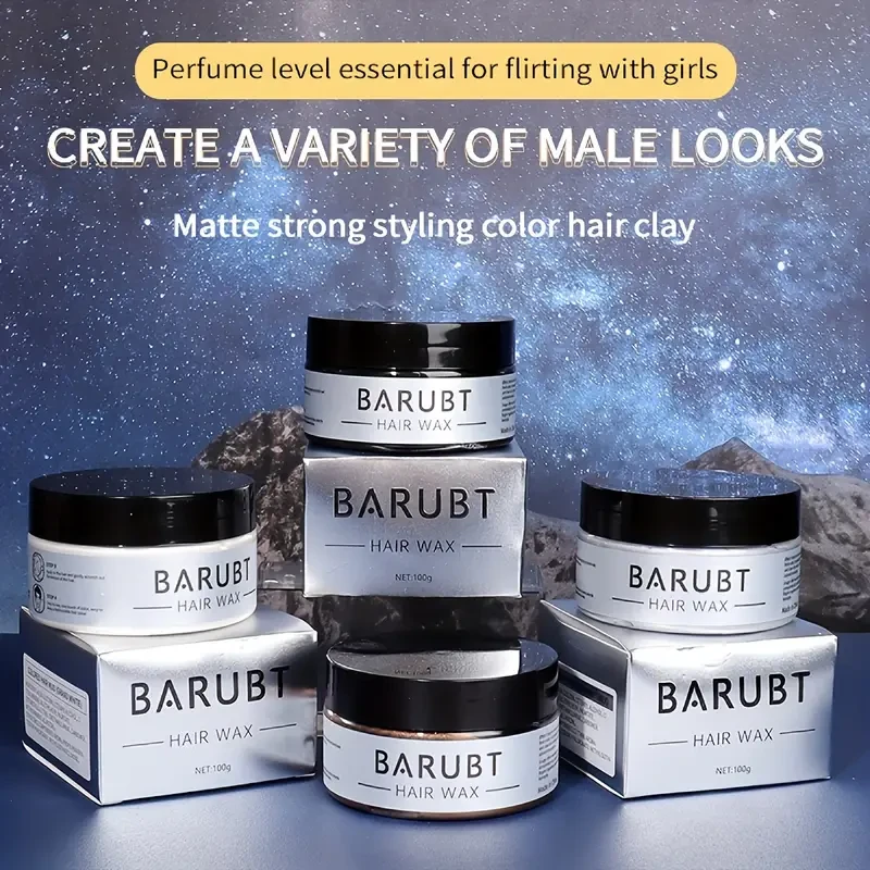 Temporary Hair Color Wax  Strong Hold & Matte Finish