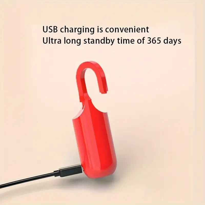 MINI Fingerprint Padlock USB Rechargeable & Long Standby