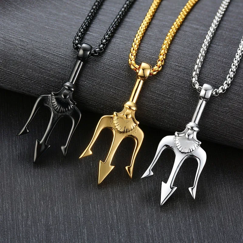 Neptune's Trident Necklace