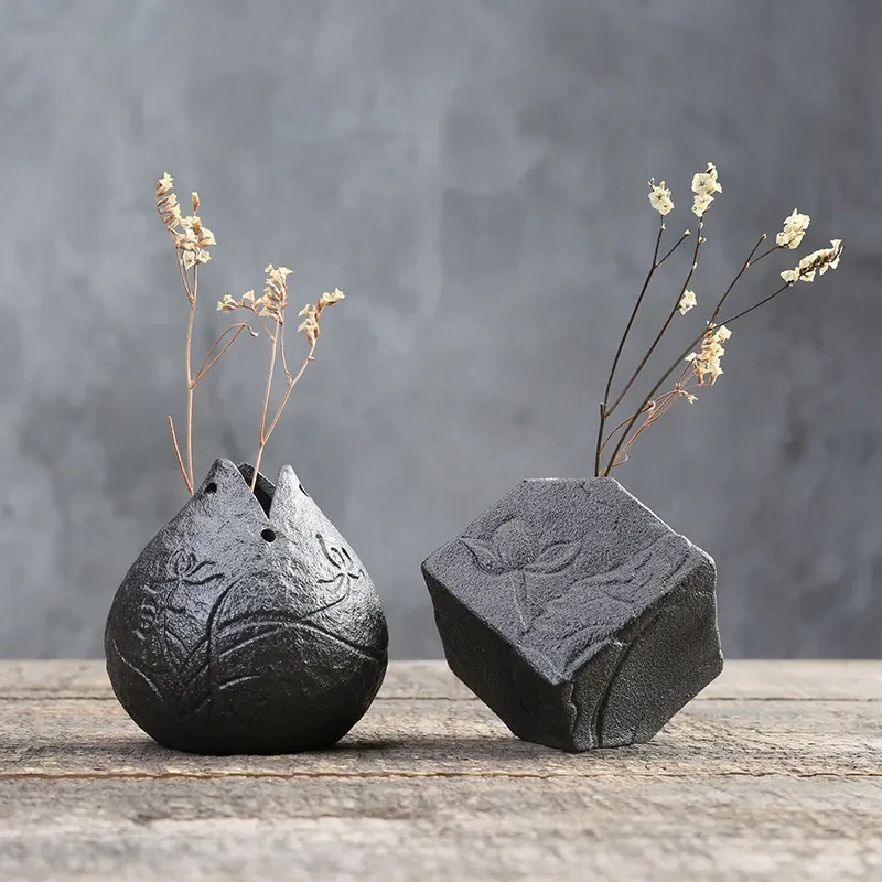 Stoneware Zen Flower Arrangement Vase