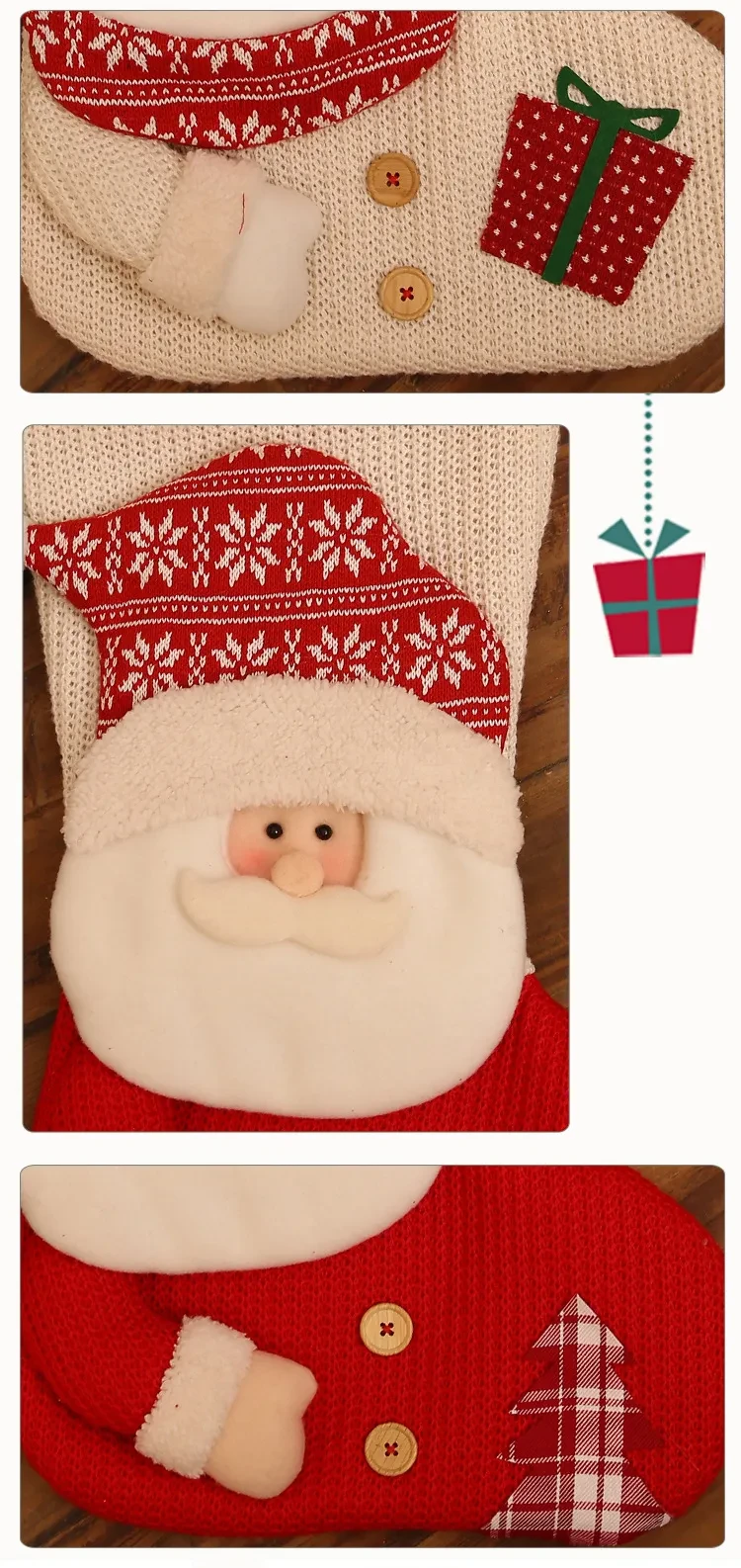 Christmas Knitted Socks