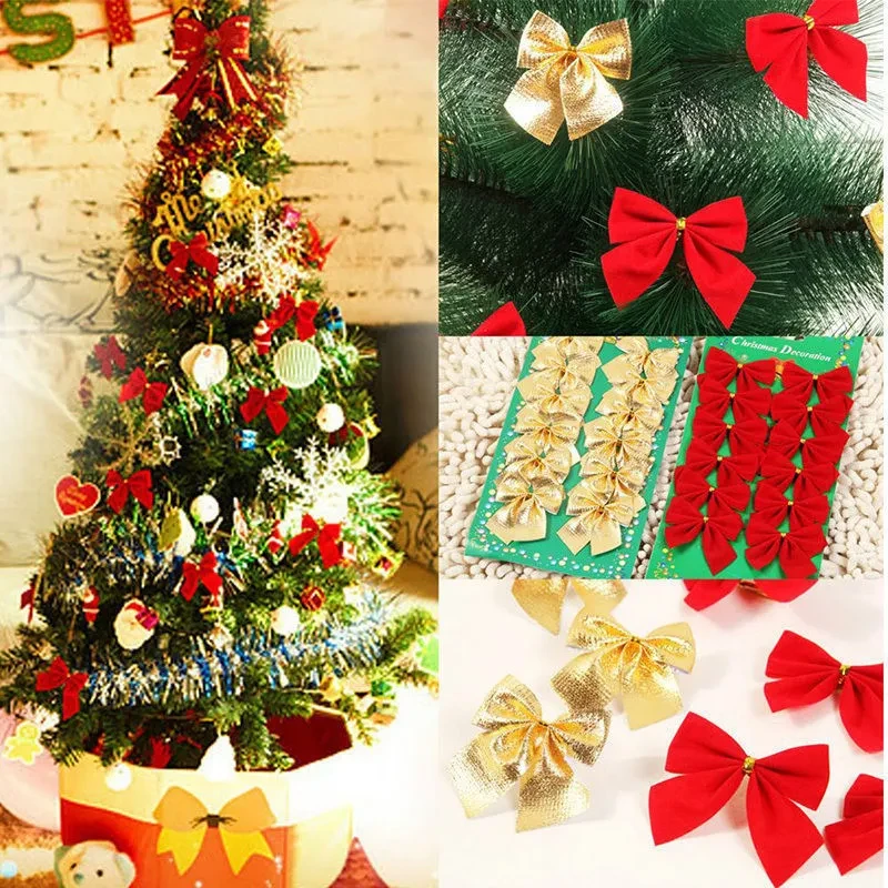 Tree Ornaments Christmas Decoration Bow