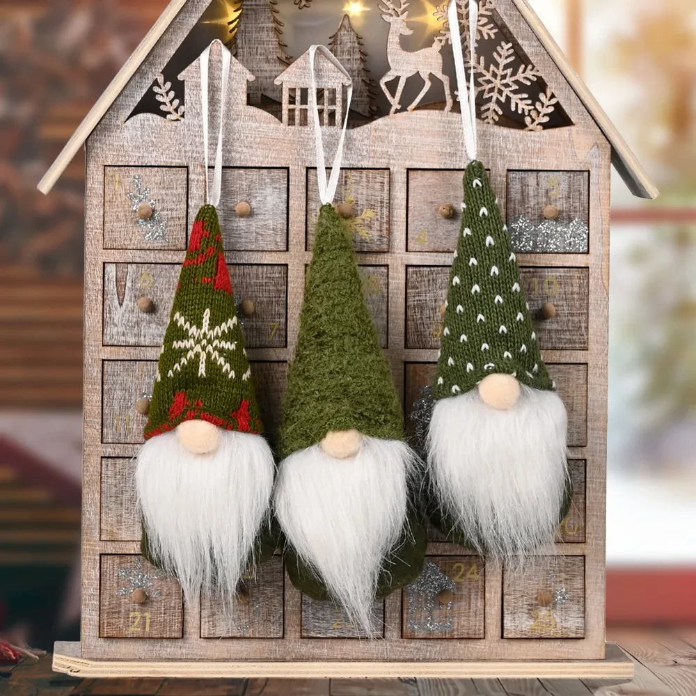 Decorations Christmas Knitted Small Pendant