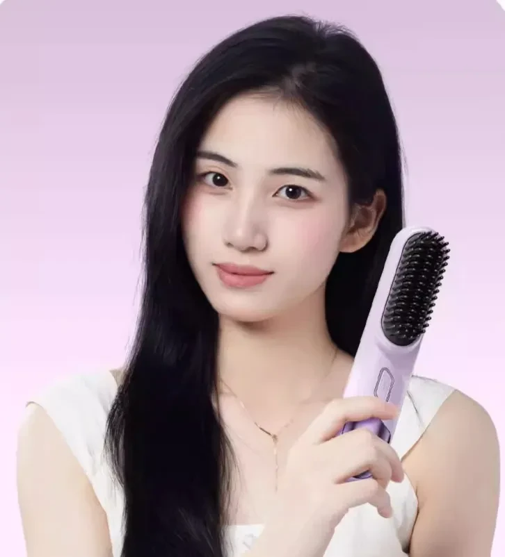 Portable Dual-purpose Wireless Straight Comb Anion Hair