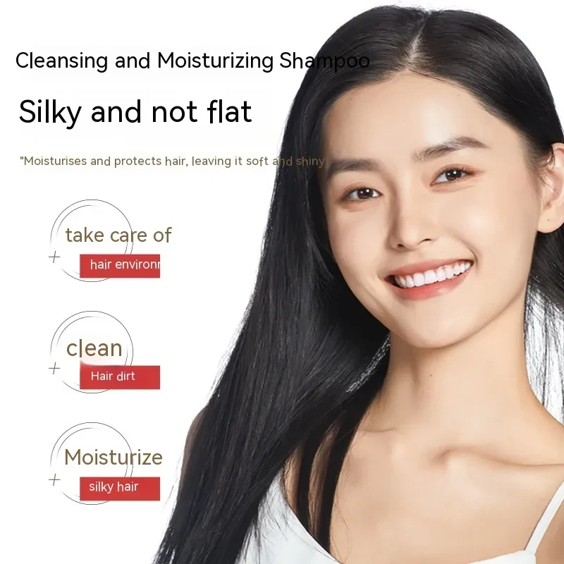 Black Ganoderma Polygonum Hair Root Cleaning Shampoo