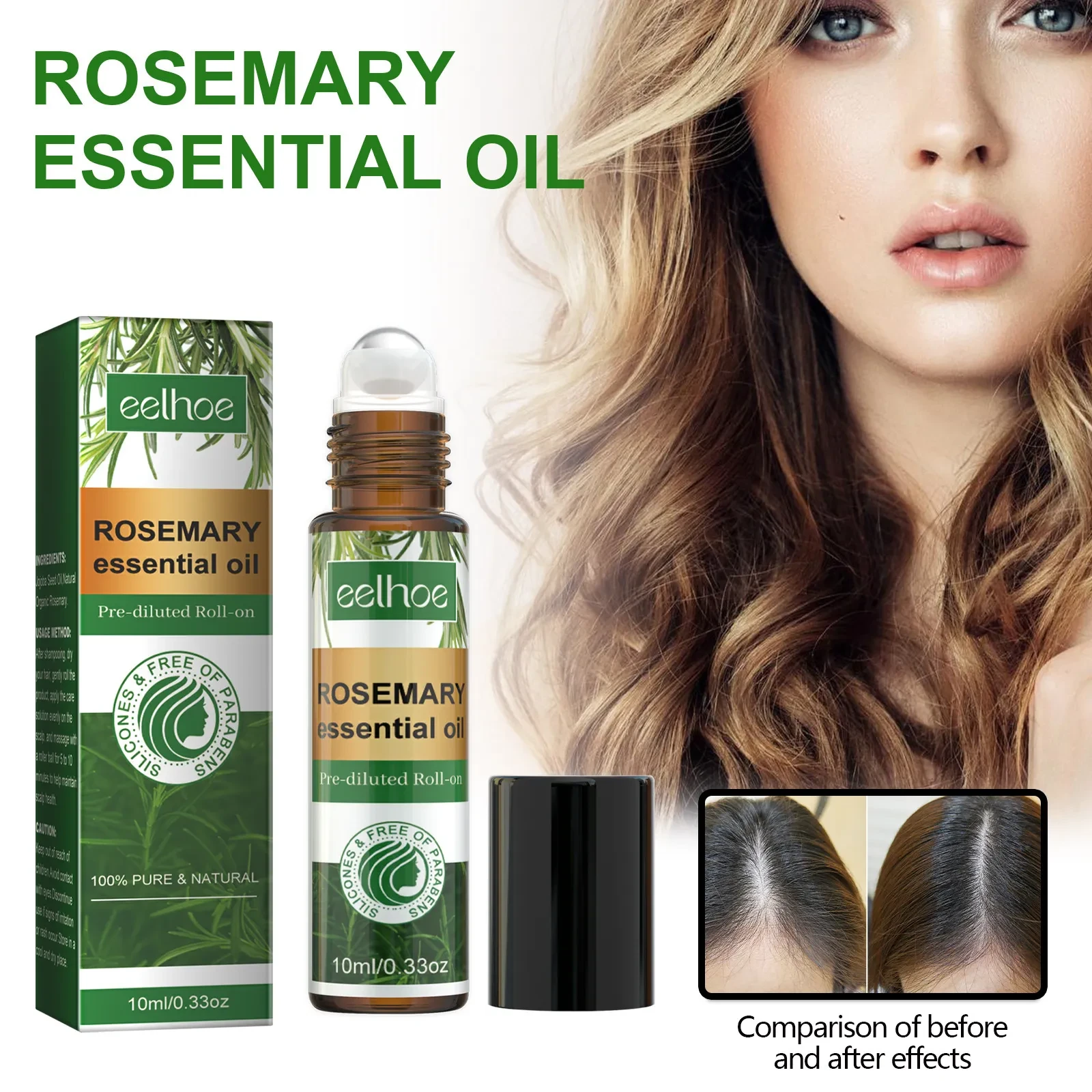 Scalp Cleaning Massage Hair Root Thick Hairline