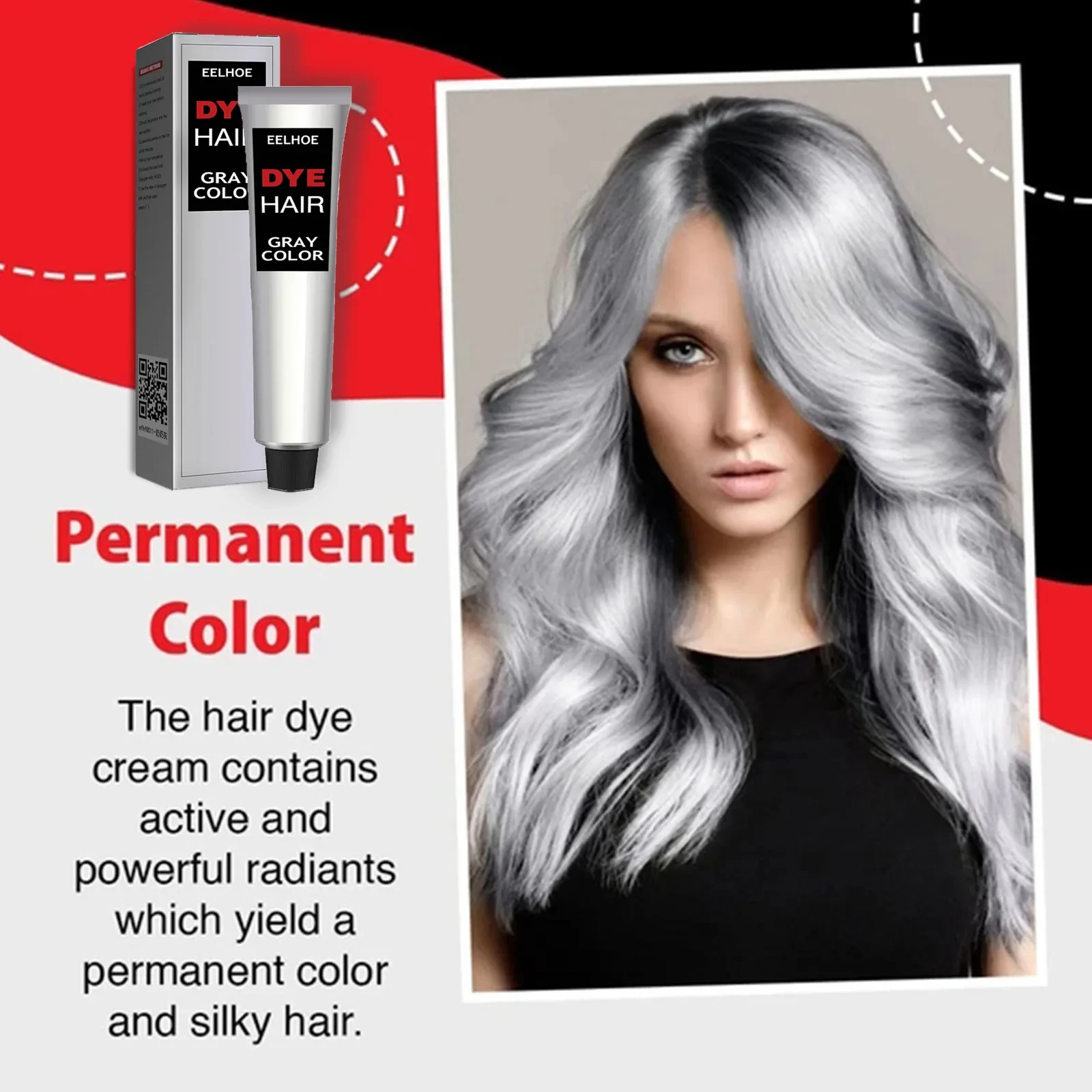 EELHOE Hair Conditioner Grey Colour