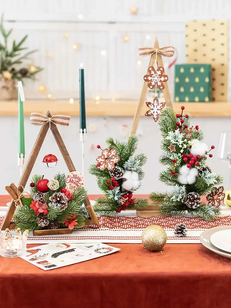 Atmosphere Flower Christmas Decoration Tree Lamp
