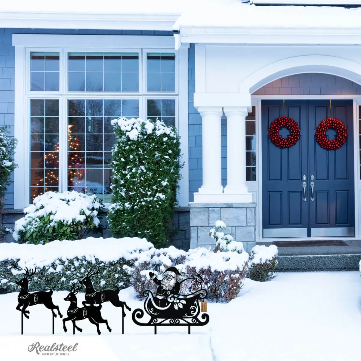 Outdoor Decoration Metal Silhouette