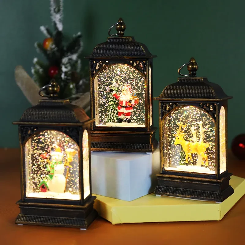 Christmas Decoration Luminous Water Injection Lantern