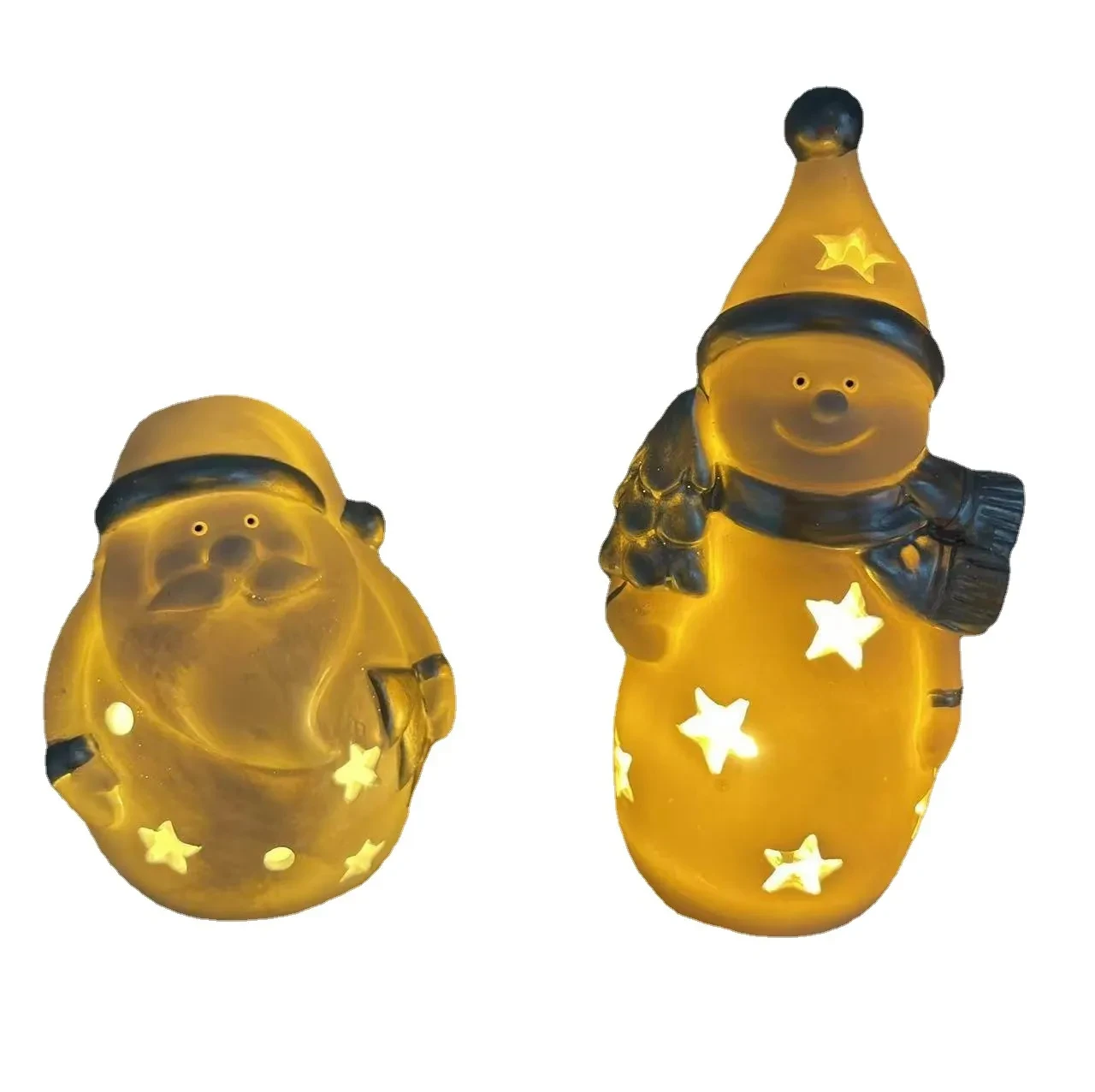 Santa Claus Snowman LED Festival Home Decoration