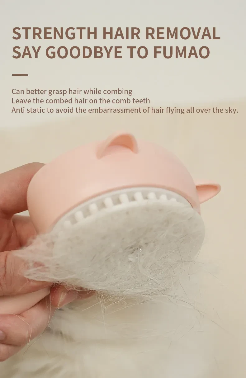 Self Cleaning Slicker Brush For Dogs & Cats