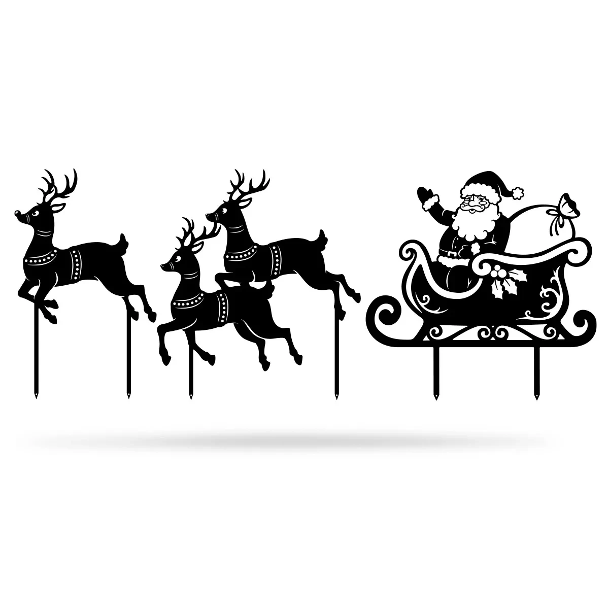Outdoor Decoration Metal Silhouette