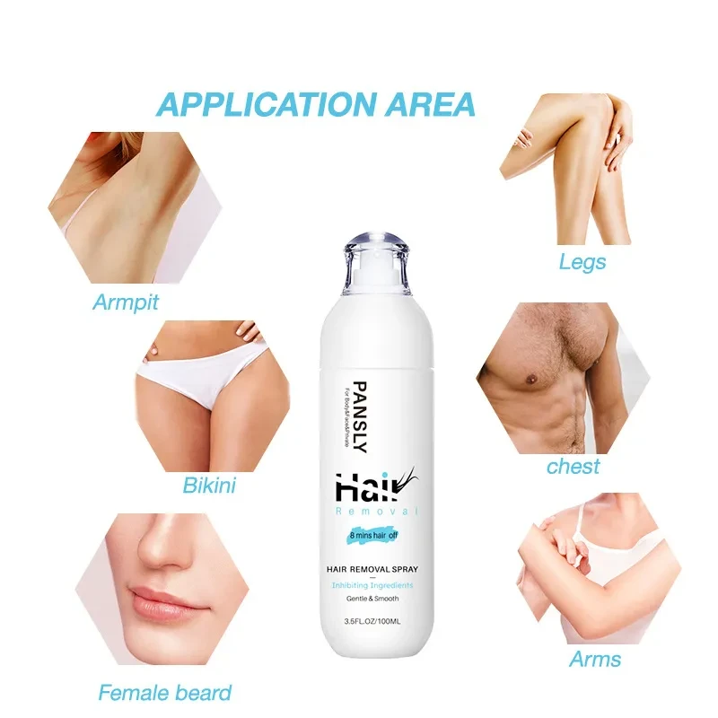 PANSLY Hair Removal 100ml Gentle Spray
