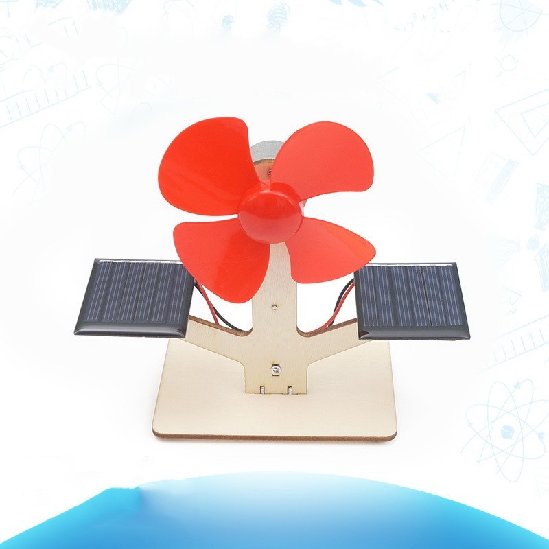 DIY Materials For Solar Fan Power Generation Technology