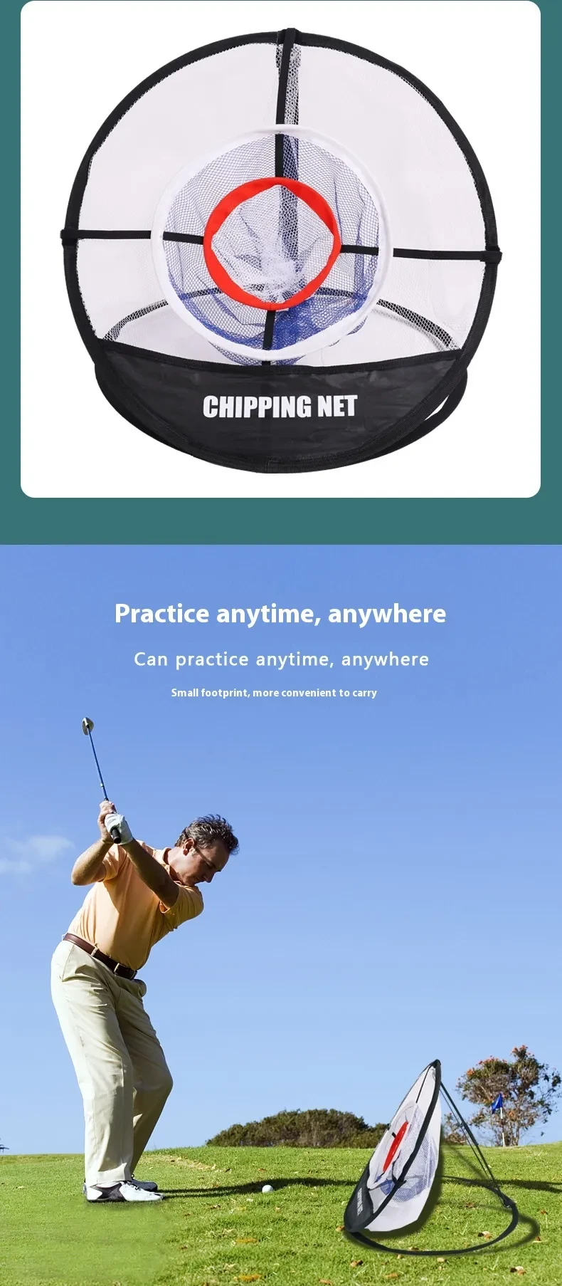 Home Minimalist Foldable Golf Target Net