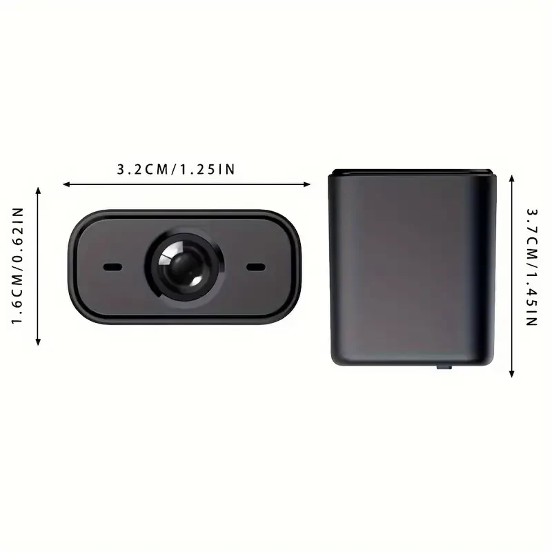 Mini Wi-Fi Security Camera with Audio & Video Recording - Night Vision, Motion Detection