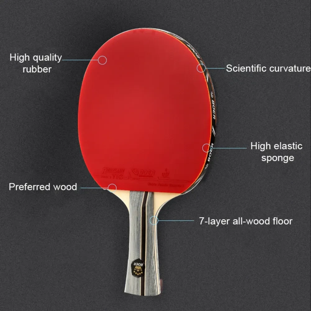 One star ping pong double-sided anti-adhesive finished shot