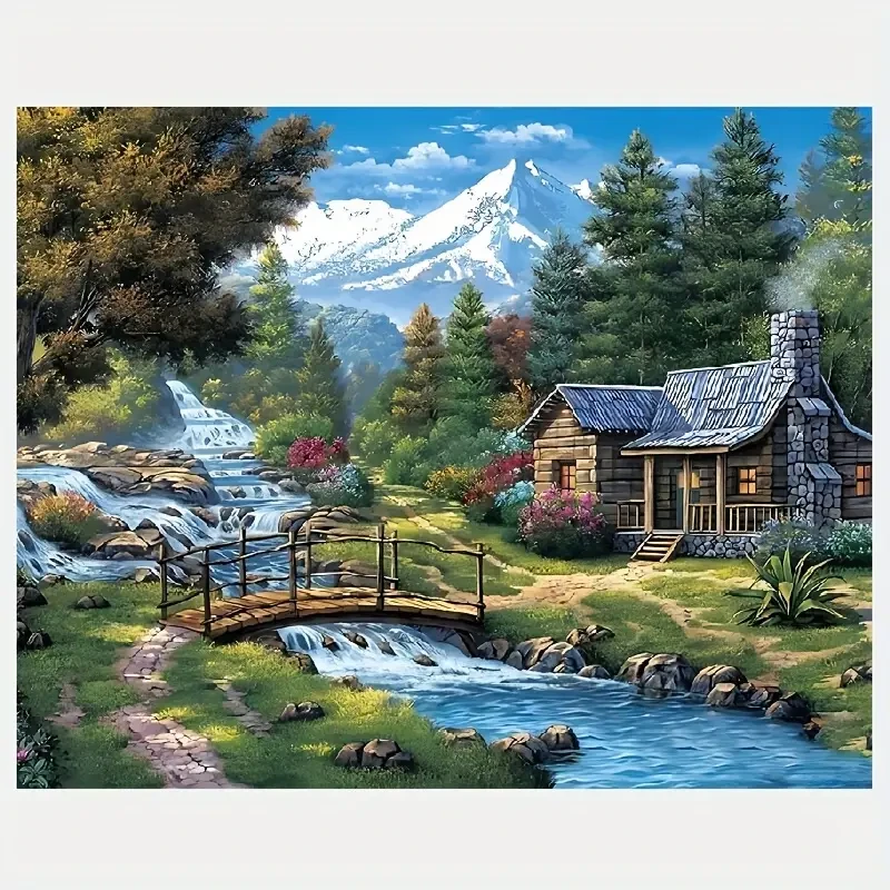 Diamond Art Painting, Forest Scenery Full Diamond Art