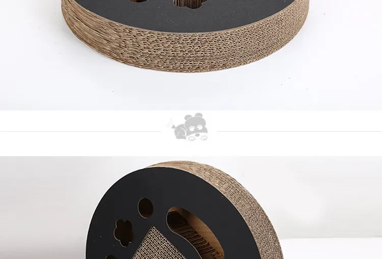 Corrugated cat scratch board cat toy