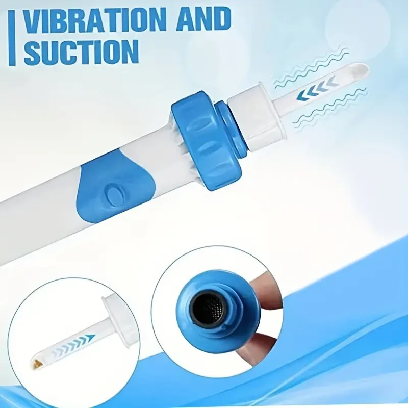 Battery-Powered Ear Wax Cleaner with Soft Tip