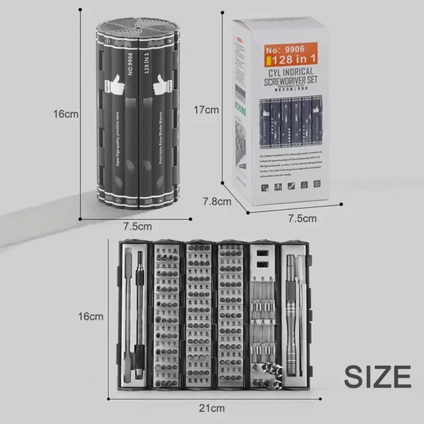 Fix-Ify Multi Functional Screwdriver Set 128 in 1