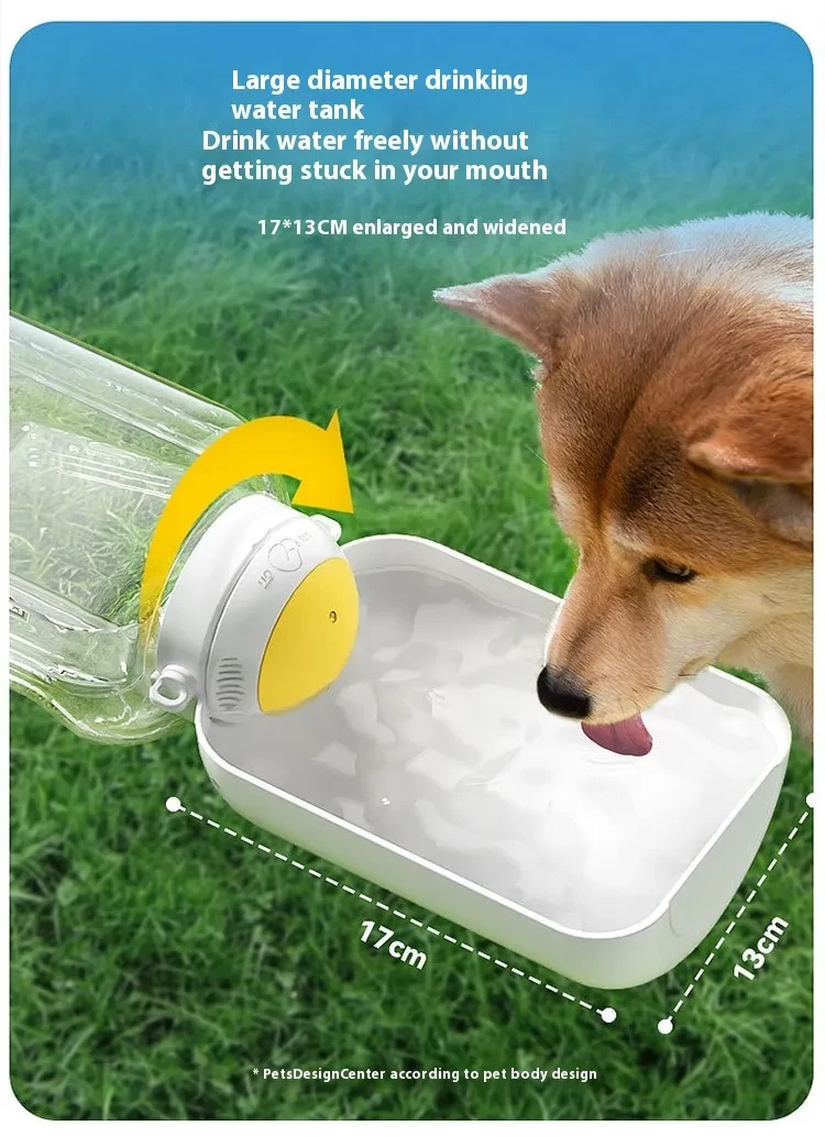 Dog Large Capacity Pets Out Drinking