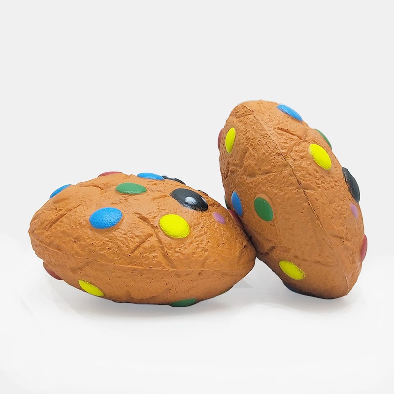 Simulated Chocolate Cookies Slowly Rebound