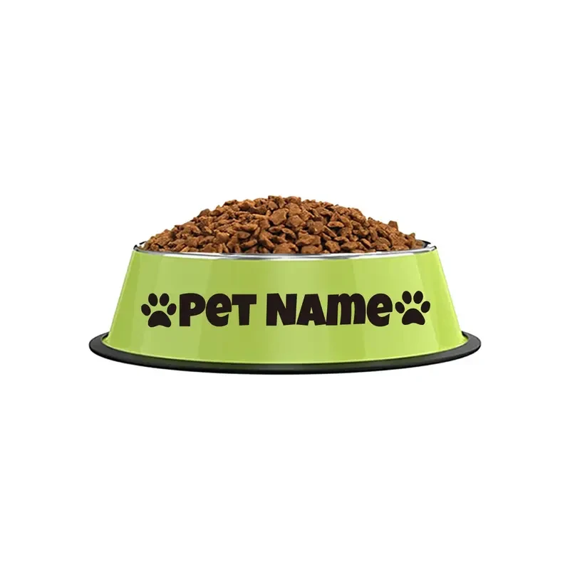Non-Slip Stainless Steel Pet Bowl.