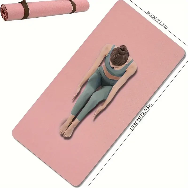 Extra Wide Long And Thick Pilates Yoga Fitness Mat