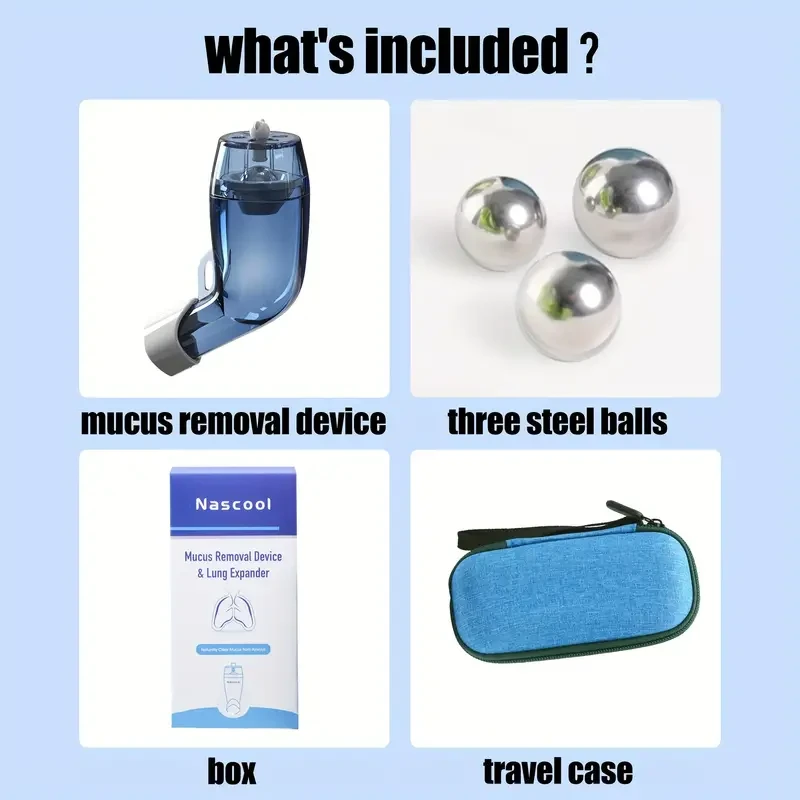Boost Your Breathing & Relieve Mucus: Respiratory Muscle & Lung Trainer