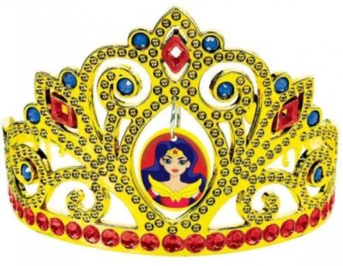 Girls Electroplated Tiara - Dc Superhero
