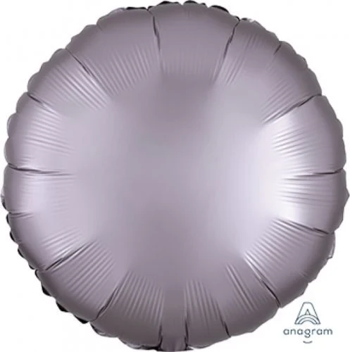 45cm Standard Balloon HX Satin Luxe Greige Circle