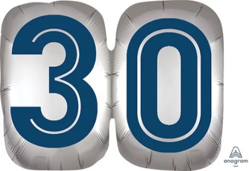 SuperShape Balloon Happy Birthday Man 30