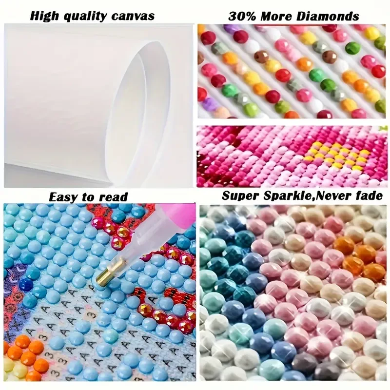 Autumnal Path Landscape 5D DIY Diamond Painting Kit (1pc)