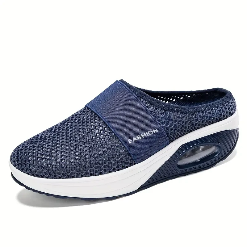 Women's Air Cushion Mesh Mule Sandals Breathable & Lightweight