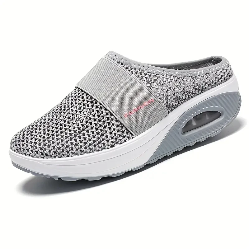Women's Air Cushion Mesh Mule Sandals Breathable & Lightweight