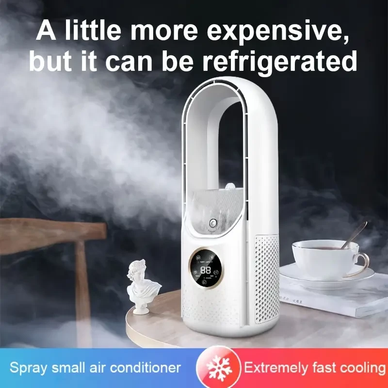 Portable Bladeless Air Purifier & Cooler Fan