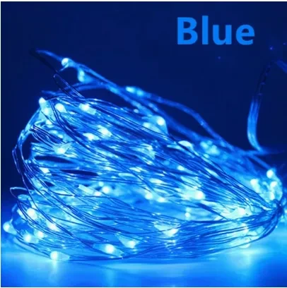 Light Garland Battery Operation For Christmas Tree Wedding Party Decor