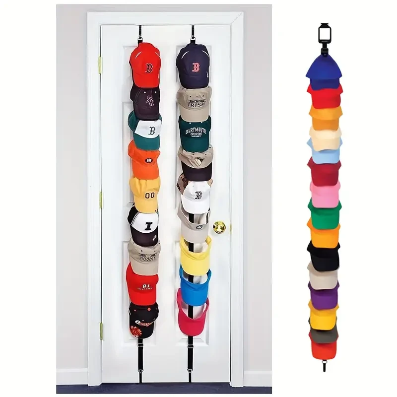 Baseball Cap Hat Holder Home Organizer Storage Door Closet Hanger Hat Organizer