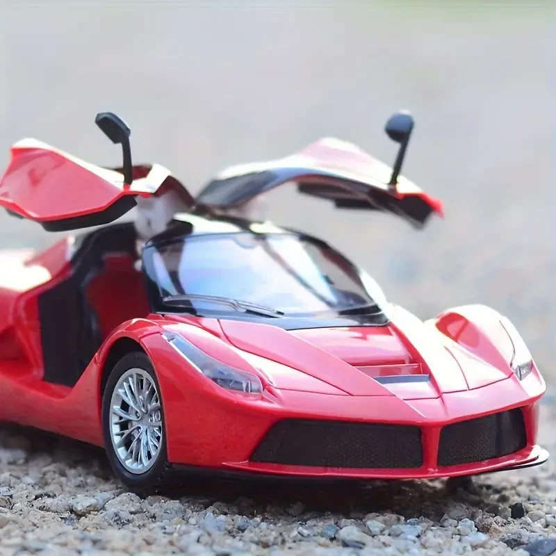 Electric RC Car with Opening Doors Remote Control Vehicle Toy