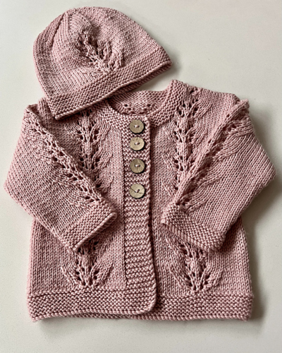 Cardigan & Hat| Hand Knitted