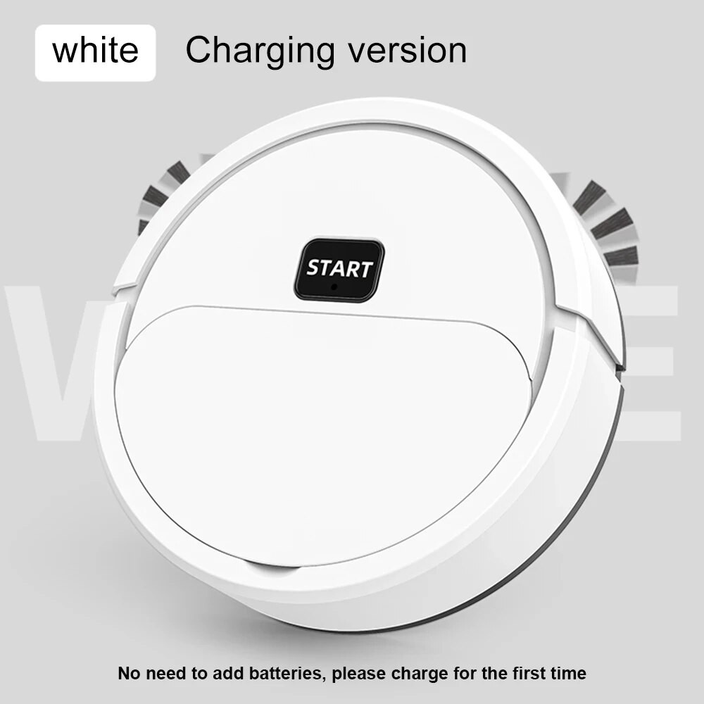 Fully Automatic 3-in-1 Robot Vacuum Cleaner Sweeping, Vacuuming & Mopping Mini Intelligent Home Floor Cleane
