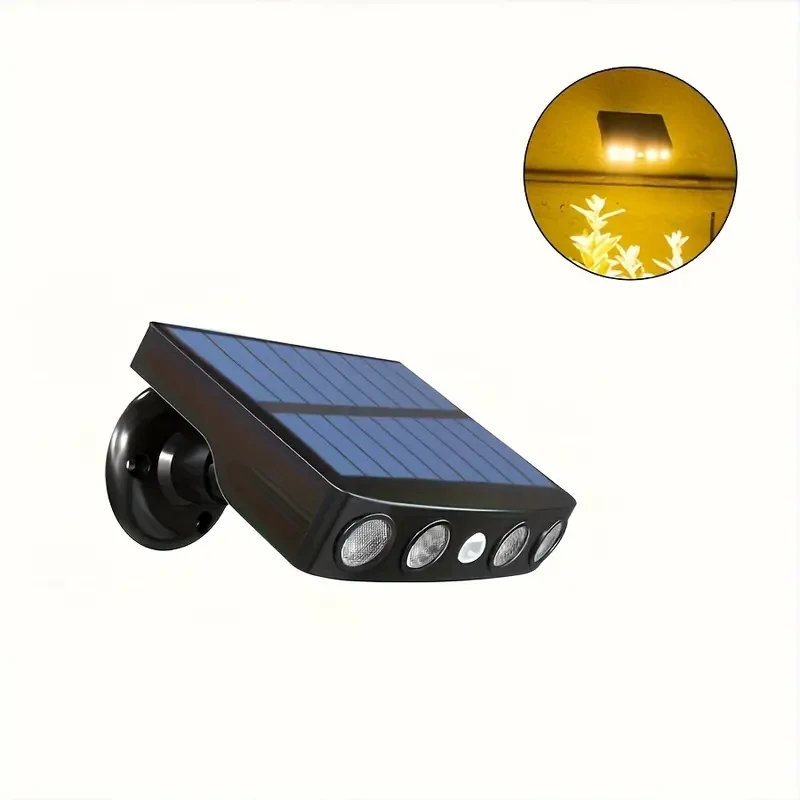 Solar-Powered Motion Sensor Light - Waterproof, LED Security Lighting for Outdoor Use - Perfect for Front Door, Backyard, Steps, Garage & Garden