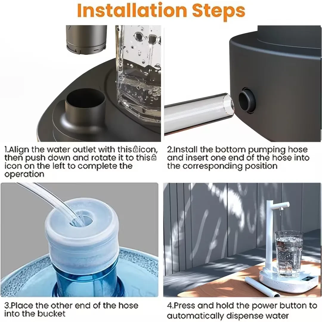Extension Tupe Water Dispenser Automatic