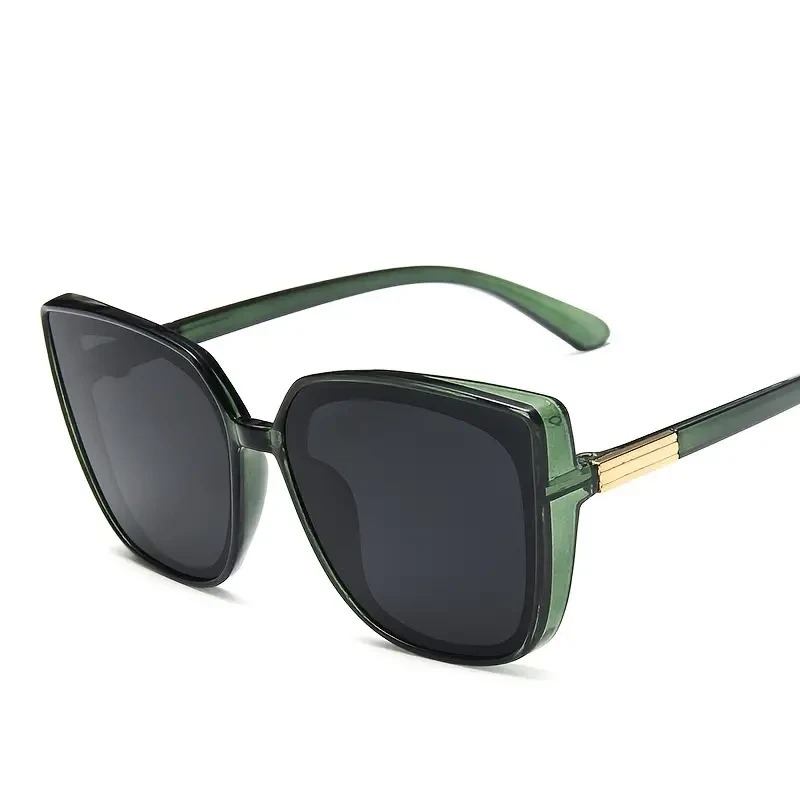Fashion Square Oversize Cat Eye Glasses