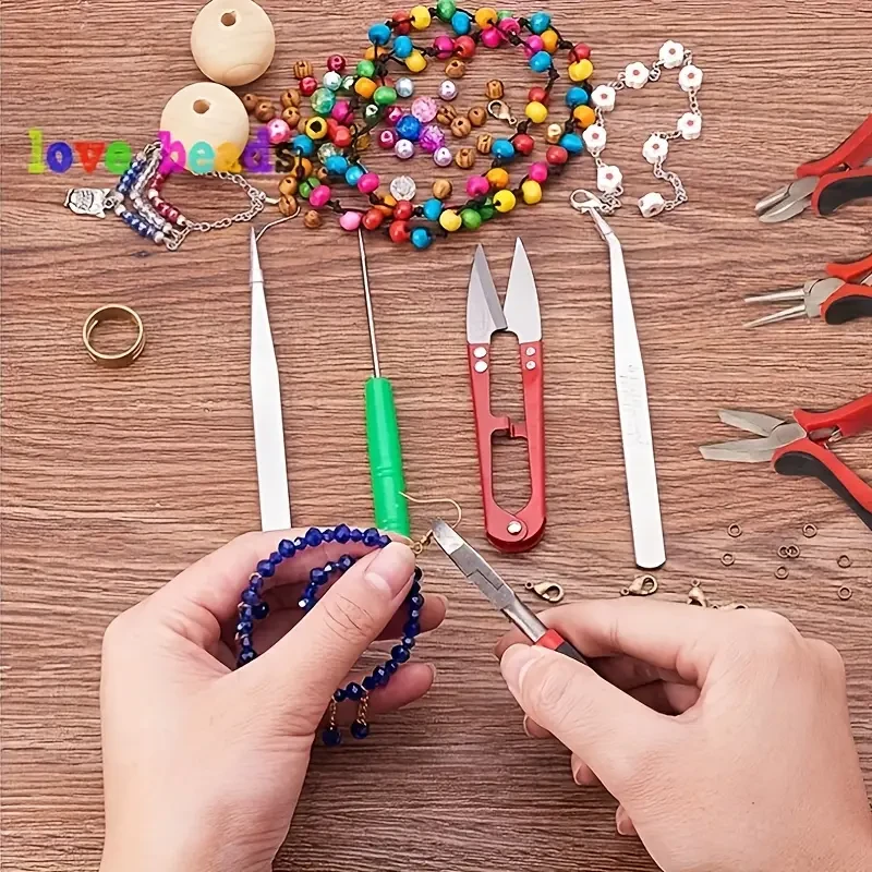 Jewellery Making Supplier Finding Set With Repair Beading Tools