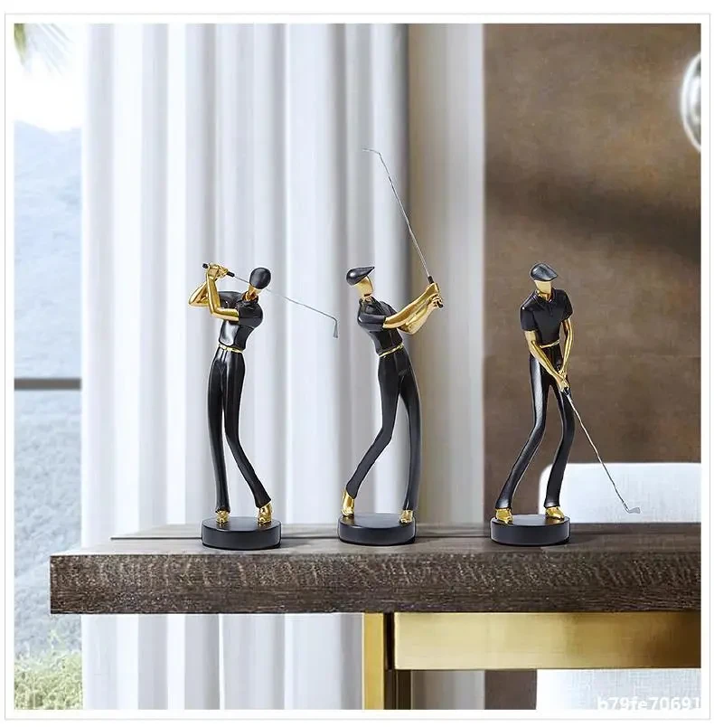 Golf Living Room Decorations TV Cabinet Decorations