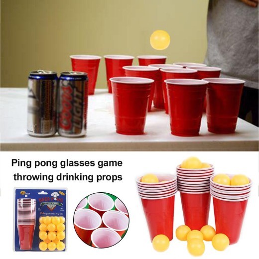 Ping Pong Blackjack Game Throw