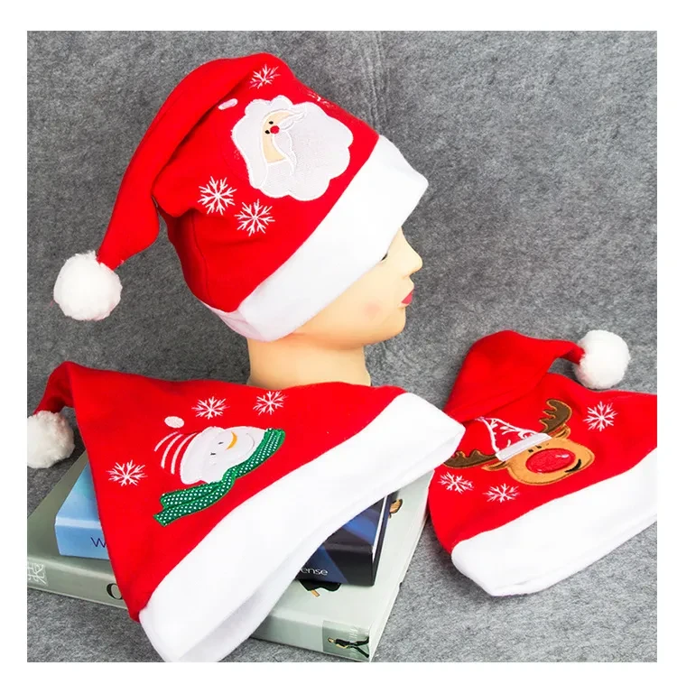 Hat With Elk Santa Claus Imagine Embroidery Design